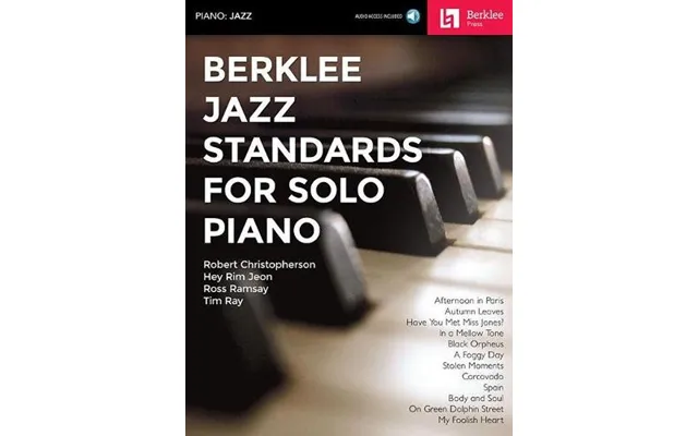 Berklee Jazz Standards For Solo Piano