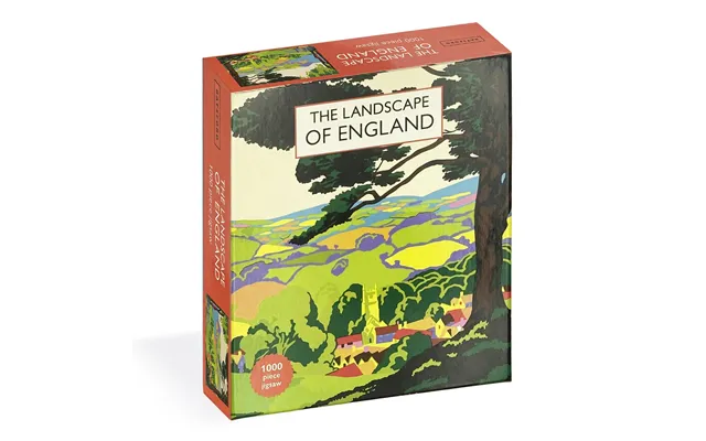 Brian Cook's Landscape Of England Jigsaw Puzzle 1000-piece Jigsaw Puzzle