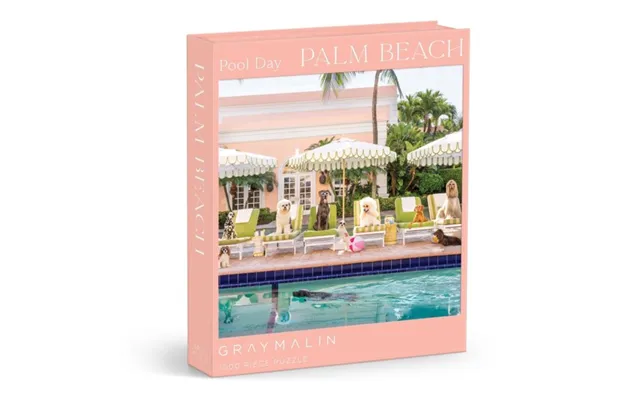Gray Malin Palm Beach 1000 Piece Book Box Puzzle