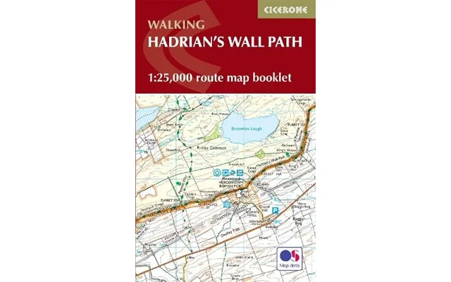 Hadrian's Wall Path Map Booklet 1 25,000 Os Route Mapping