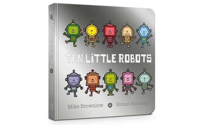 Ten Little Robots Board Book