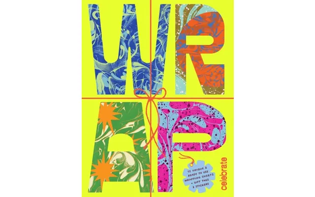 Wrap Celebrate - Gift Wrapping Paper Book With Gift Tags