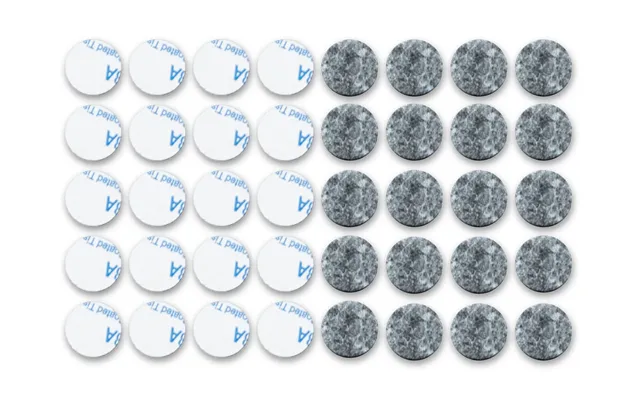 12mm 40 Pack Felt Pads Self Adhesive Grey Sticky Furniture Floor Chair Legs Protectors