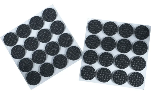20mm Self Adhesive Rubber Anti Vibration Hiifi Speaker Scratch Pads Round 32 Pack