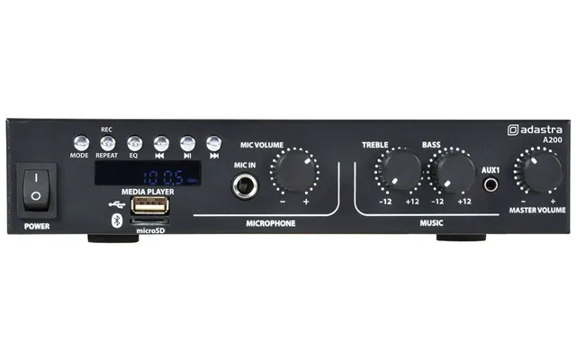 Adastra A200 Compact Mixer Amplifier 2 X 100w With Sd - Fm