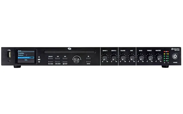 Adastra Rmc-2150 Mixer-amp 2 X 150w Cd Usb Dab Fm Bt