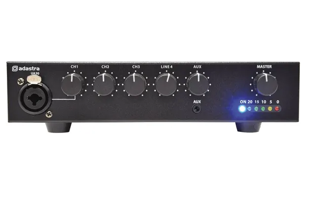 Adastra Ua30 Compact 5ch 100v Mixeramp