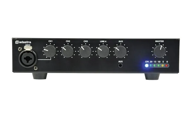 Adastra Ua90 Compact 5 Channel 100v Mixer Amplifier 90w
