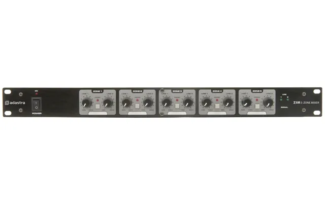 Adastra Z5m 2 Input 5 Zone Zoning Mixer