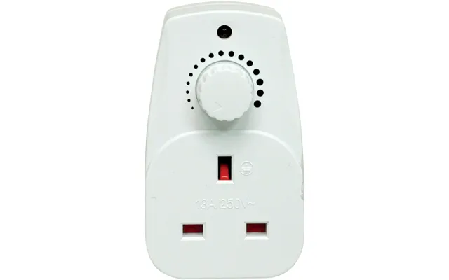 Adjustable Lamp Light Dimmer Switch 13a Wall Plug In Brightness Control product image