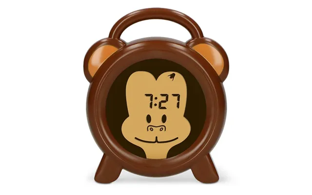 Alecto Childrens Sleep Trainer & Night Lamp Light Alarm Clock Cheeky Monkey product image