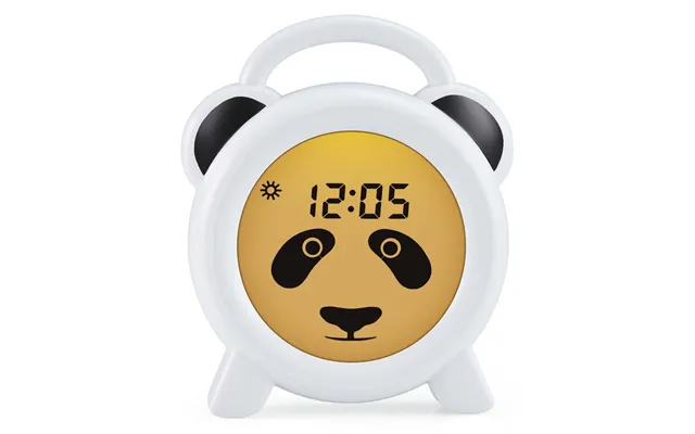 Alecto Childrens Sleep Trainer & Night Lamp Light Alarm Clock Paula The Panda - White product image