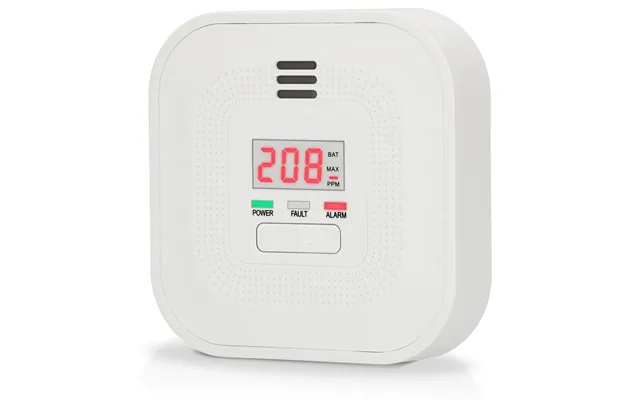 Alecto Coa4010 Carbon Monoxide Alarm With 10 Year Sensor Runtime Led Indication En50291-1 20180 White