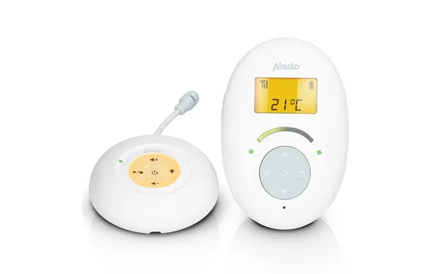 Alecto Dbx120 Full Eco Audio Dect Baby Monitor White Blue