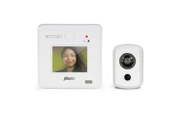 Alecto Door Viewer 120 Wide Angle Digital Peephole Battery Powered Camera Tft 2