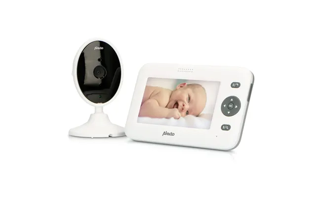 Alecto Dvm-140 Video Baby Monitor With Camera, 4.3 Inch No Wifi Baby Monitor, Temperature, Night Vision, Lullaby, Two-wa