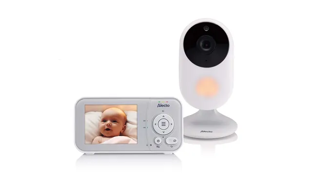 Alecto Dvm-2028 Video Baby Monitor With Camera, 2.8 Inch No Wifi Baby Monitor, Temperature, Night Vision, Lullaby, Two-w