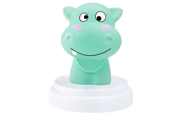 Alecto Led Blue Hippo Chrildrens Night Lamp Light