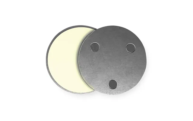 Alecto Magnetic Easy Mounting Kit For Smoke Alarms And Carbon Monoxide Detectors 64mm Disc 1 Pack