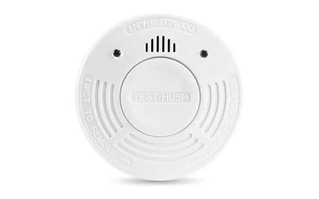 Alecto Sd1010 Smoke Detector With Runtime Sensor 85 Db 10 Year Battery Included En14604 2005 Ac 2008 White