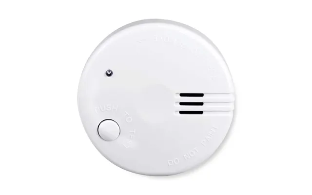 Alecto Sd510 Mini Smoke Detector With Hush Button 85 Db 5 Year Battery Powered En14604 2005 Ac 2008 White
