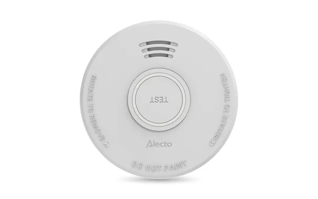 Alecto Sd530 Smoke Detector 85 Db Battery Powered En14604 2005 Ac 2008 White