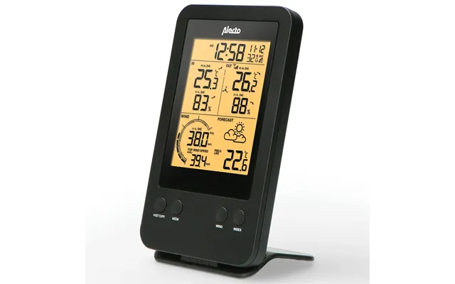 Alecto Weather Station Indoor And Outdoor Temperature - Forcast