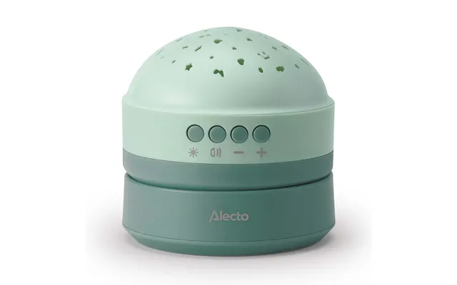 Alecto White Noise Machine, Children And Baby Sleep Aid, Natural Noise & Lullabies Sound Options - Projector Light With 