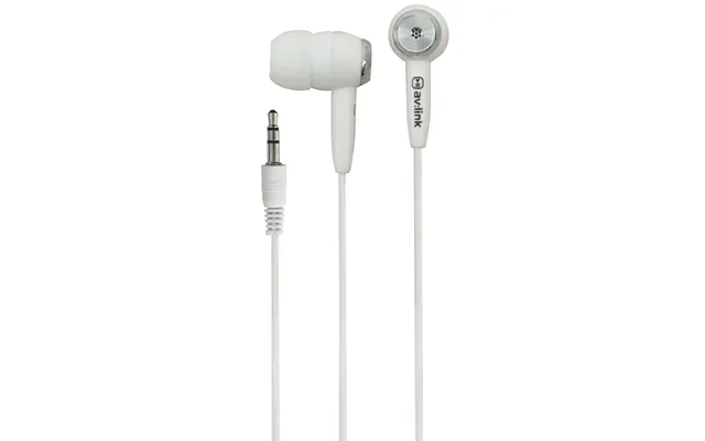 Av Link Ec9w In Ear Stereo Earphones - White