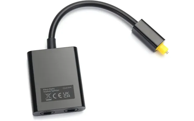 Av Link Toslink Splitter 1 In 2 Out Optical Audio Splitter Cable Digital Optical Cable