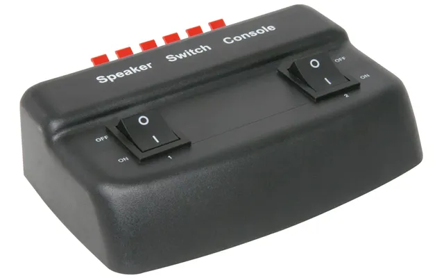Avlink 2-way Loudspeaker Selector Switch - Black