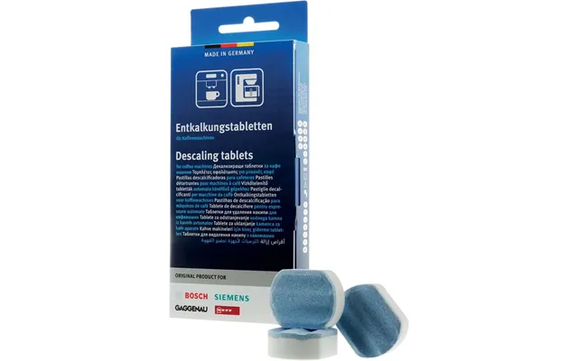 Bosch Descaling Tablets - Removes Limescale And Protects Against Corrosion