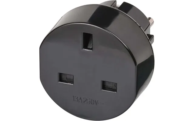Brennenstuhl Travel Adapter Gb-to-europe Earthed