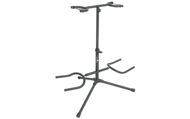 Chord Dual Twin Guitar Stand With Neck Support Bass Acoustic 2 Way