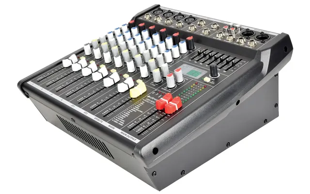 Citronic Csp Series Compact Powered Mixer With Built In Effects - 8 Inputs 400w