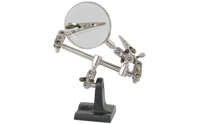 Duratool Third Hand With Magnifier - Helping Hand Tool With Adjustable Joints