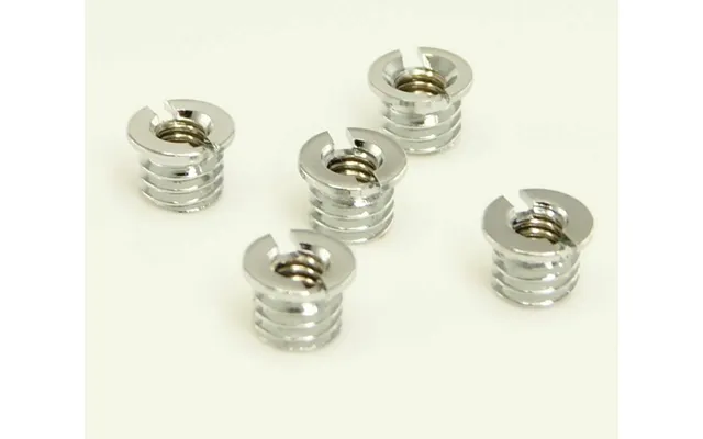 Ex-pro 1 4'' To 3 8'' Threaded Nuts For Tripod - Light Stands And Digital Slr 5 Pack