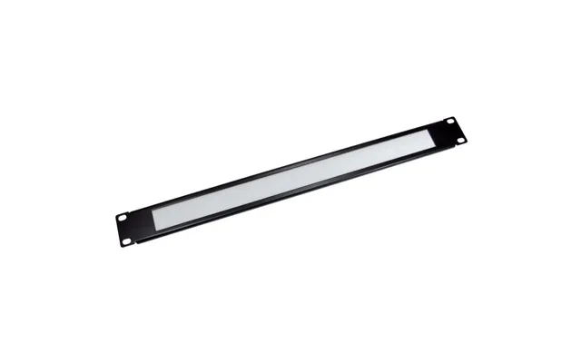Ex-pro 19 Inch Brush Strip Cable Management Panel - Sturdy 1u Rack Mount Brush Plate With White Bristles