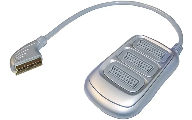 Ex-pro 3 Way Scart Splitter - Shielded Cable