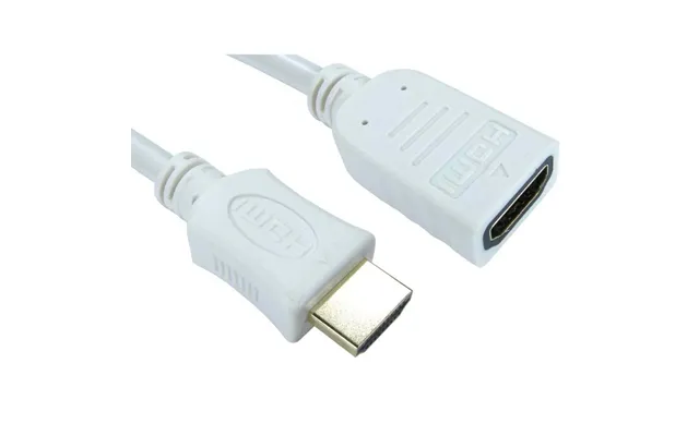 Ex-pro 3.0m High Speed Hdmi Extension Cable Hdmi Connector To Hdmi Output White