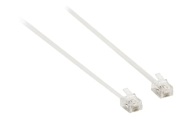 Ex-pro 30m Rj11 To Rj11 Modem Cable - White