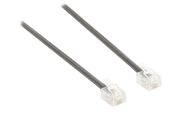Ex-pro 5m Rj11 To Rj11 Modem Cable - Black