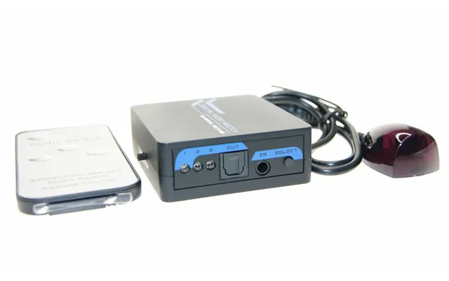 Ex-pro Av-pro 3 Way Toslink Digital Optical Audio Switch With Remote