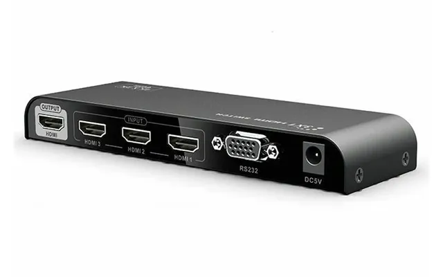 Ex-pro Hdmi Switch 3 To 1 Port With Ir Remote V2.0 Hdcp 2.2 Full Ultra Hd Uhd 2k4k With Rs233