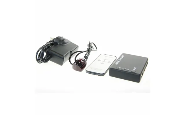 Ex-pro Hdmi Switch 5 To 1 Port With Ir Remote V1.3
