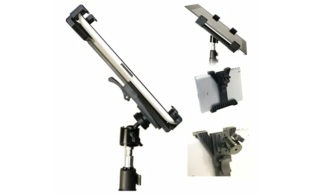 Ex-pro Ipad Tablet Universal Mount System With Ball Head 360 Swivel Adjustment With Standard 1 4 Thread Mount