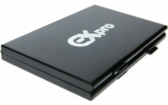 Ex-pro Sd,sdhc,sdxc & Micro Sd Aluminium Metal Protection Case - Black