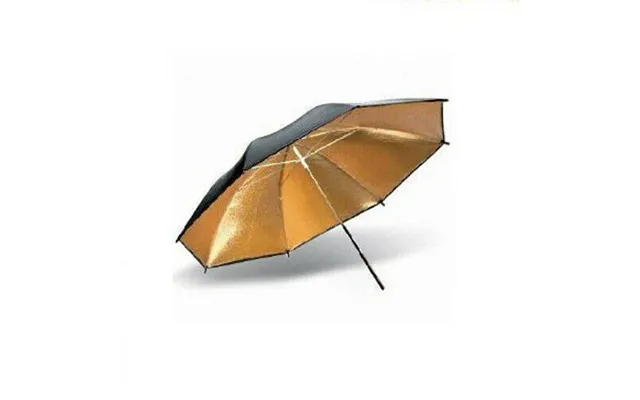 Ex-pro Umbrella 33 84cm Professional Photographic Light Studio Diffuser Reflector - Black & Gold