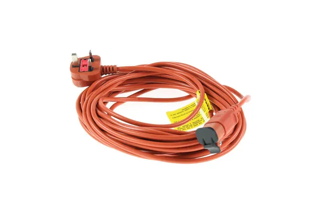 Flymo 20m Metre Cable & Lead Plug For Lawnmower Or Hedge Trimmer