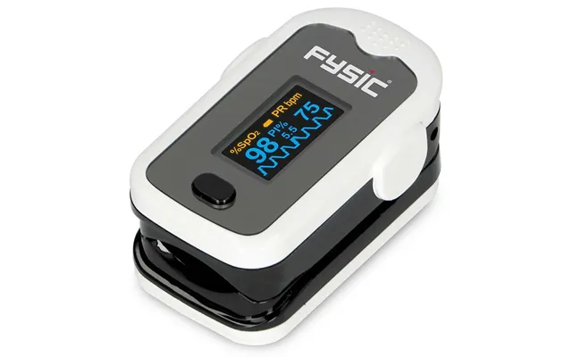 Fysic Pulse Oximeter Blood Oxygen Monitor - Finger Oxygen Saturation Monitor Sats Monitor Spo2